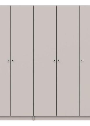 Комплект шаф для одягу doros промо (2 шт.) 225х48х204 см кашемір (drs-011212)