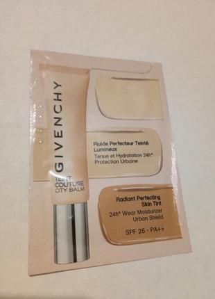 Пробник тональной основы-бальзама от givenchy, франция, 1 ml, оригинал