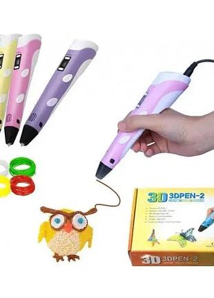 3d ручка 3dpen-2 для создания объемных рисунков