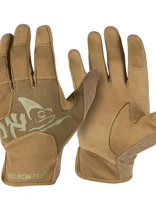 Перчатки тактические helikon all round fit tactical, койот l (00000005920)