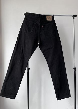 Вінтажні джинси 85 року vintage 85s levi’s 618 orange tab black denim high waist tapered made in uk 🇬🇧