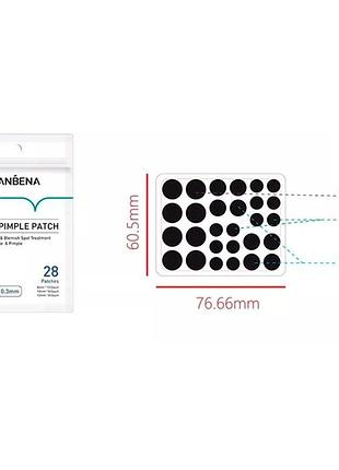 Гидроколлоидные патчи lanbena acne pimple patch night use 28 шт от прыщей и угрей против акне ночные шт 3