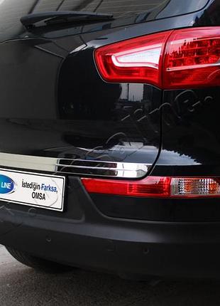 Накладка хромированная на кромку багажника kia sportage 2010-, omsaline, 4016052