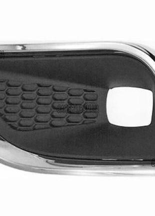 Решетка бампера jeep cherokee 2019-, с отв. п/тум., левая, avtm, 68287995ab, 3813 913
