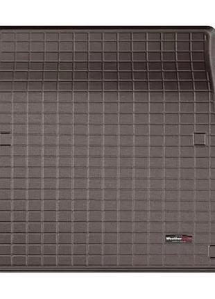 Коврик в багажник toyota lc 200 2008- за вторым рядом, 5 мест, коричневый weathertech 431183