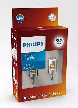 Автолампа w5w ultinon pro6000 led 24v 1w w2,1x9,5d (кт 2шт)