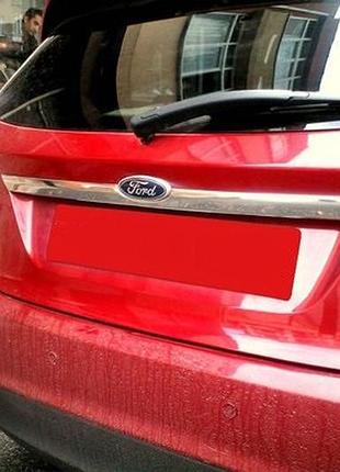 Накладка хромированная над номером ford fiesta 2008-2017, carmos, 6459624