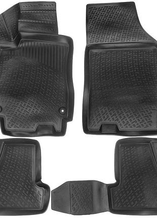 Коврики в салон renault megane 3 hb 2008-, полиуретан, l.locker, 206030201