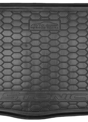 Коврик в багажник kia stonic 2017-, нижняя полка, 211672 avto-gumm
