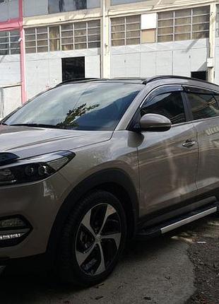 Дефлектор капота hyundai tucson tl 2016-2021 eurocap 3278k011