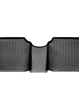 Коврики в салон hyundai sonata 2006-2010, с бортом, задние, черные, weathertech 441602