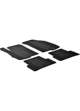 Коврики в салон chevrolet aveo 2011-2020, gledring, gr 0187