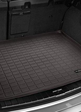 Коврик в багажник bmw x4 2014-, какао, weathertech 43739