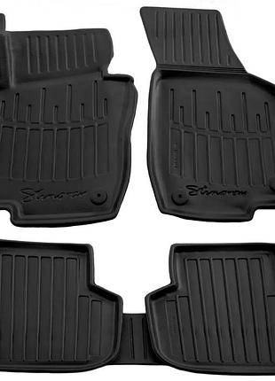Коврики в салон volkswagen passat b7/passat b8 2010-, usa, 4шт, с бортом, полиуретан, stingray, 5024145
