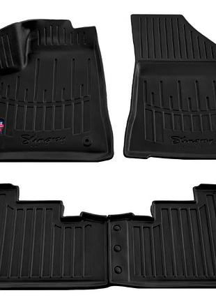 Коврики в салон peugeot 5008 2008-2017, с бортом, полиуретан, 4шт, stingray, 5016064