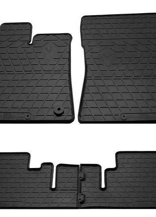 Коврики в салон peugeot rifter 2018-/citroen berlingo 2018-/opel combo e 2018-, с пластиковыми клипсами cp, stingray, 1016234