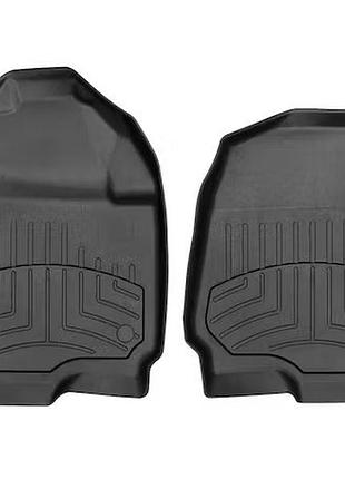 Коврики в салон subaru legacy 2015-2019, передние, черные, weathertech 447081im