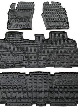 Коврики в салон toyota previa 2000-2005, 6-7 мест, avto-gumm, 11788
