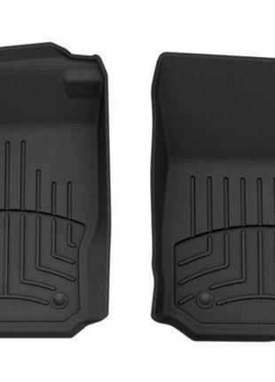 Коврики в салон mercedes-benz gle class 2012-2018 передние, черные weathertech 444011im