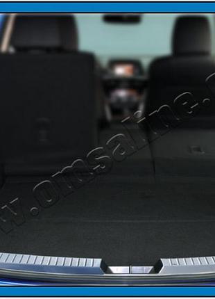 Накладки хромированные на порог багажника (2шт) mazda cx 5 2013-, omsaline, 4621099