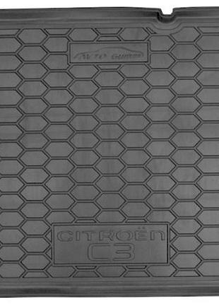 Коврик в багажник citroen c3 2017-, 211643 avto-gumm