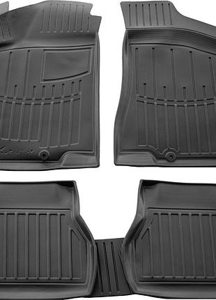 Коврики в салон volkswagen passat b4 1993-1996, с бортом, полиуретан, 5шт, stingray, 5024265