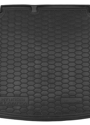 Коврик в багажник hyundai elantra 2016-, 211560 avto-gumm