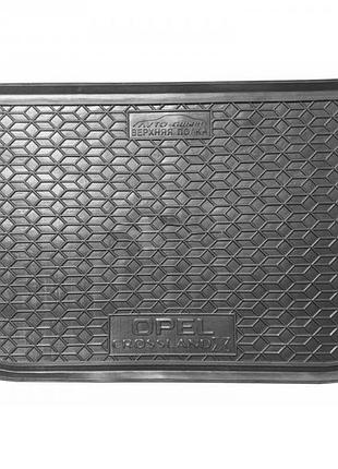 Коврик в багажник opel crossland 10 2019-, нижняя полка, 211799 avto-gumm
