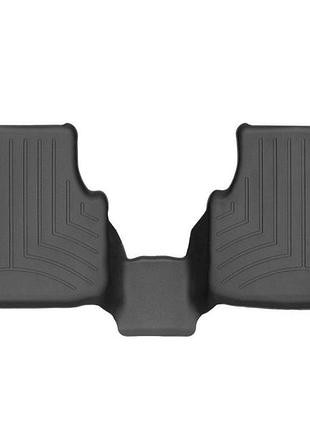 Коврики в салон volkswagen jetta 2019-, задние, черные, weathertech 4413172