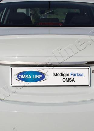 Накладка хромированная над номером hyundai accent/solaris sd 2011-, omsaline, 3214053