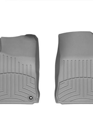 Коврики в салон toyota camry 2012-2014, передние, серые, weathertech 464001
