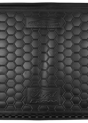 Коврик в багажник ford b-max 2013-, верхняя полка, 111463 avto-gumm