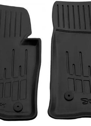 Коврики в салон volkswagen touran 2003-2015, с бортом, полиуретан, 2шт, stingray, 5024072
