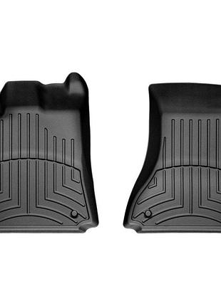 Коврики в салон audi a4/a5 2007-, с бортом, передние, черные, weathertech 442121