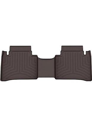 Коврики в салон mercedes-benz eqs 2021-, задние, какао, weathertech 4717092