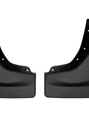 Брызговики dodge ram trx 1500 2021- передние черные, 2шт weathertech 110137