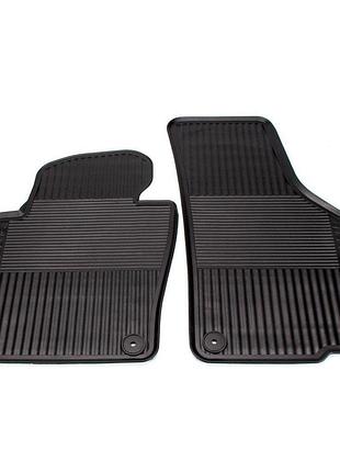 Оригинальные коврики в салон skoda superb 2008-2015, передние, 2шт, vag, 3t1061551