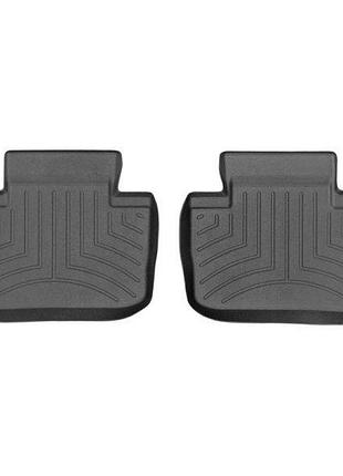 Коврики в салон lexus is 2013-, с бортом, задние, черные, weathertech 445752
