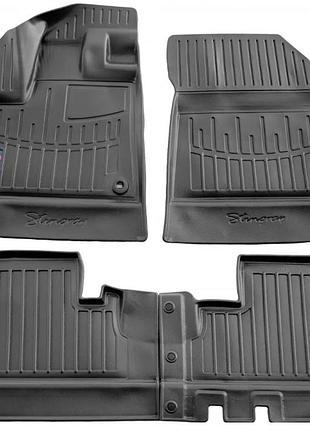Коврики в салон peugeot rifter/citroen berlingo/opel combo e/toyota proace city 2018-, без подлокотников, с бортом, stingray,