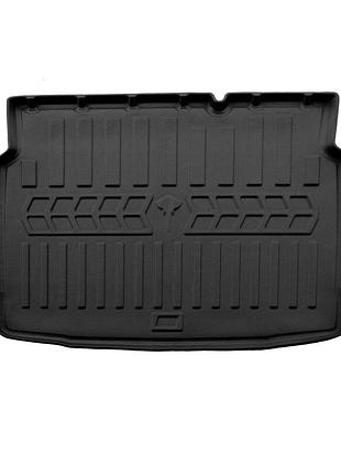 Коврик в багажник peugeot 207 hb 2006-2012 с бортом, полиуретан, stingray 6016261