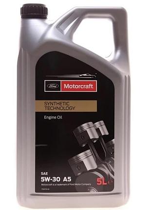 Моторное масло ford motorcraft а5 5w-30, 5л ford 15f1cf