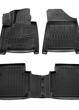 Коврики в салон hyundai santa fe mx5 2024- с бортом, полиуретан, 4шт stingray 5009454