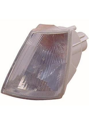 Указатель поворота renault 19 1988-1992, левый + патрон - лампа, depo, 551-1508l-we