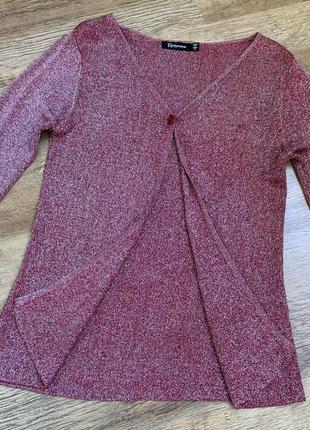 Нарядна кофточка болеро з люрексом тм "rockmans" р. м/38