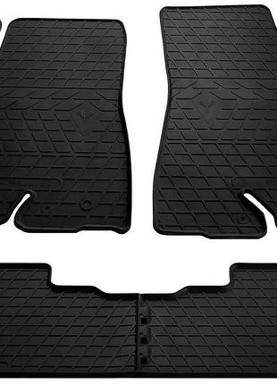Коврики в салон toyota highlander 2016-, с пластиковыми клипсами tl, 4шт, stingray, 1022454