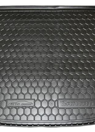 Коврик в багажник hyundai santa fe 2006-2010, 7 мест, 111453 avto-gumm