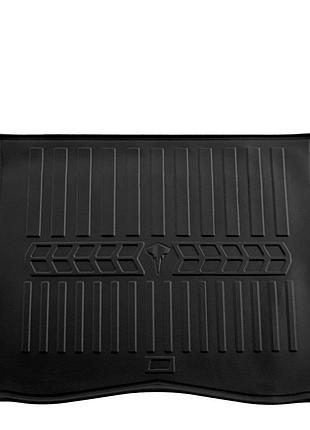 Коврик в багажник renault clio 3 sw 2005-2012, нижняя полка, с бортом, полиуретан, stingray 6018231