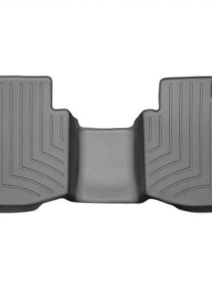Коврики в салон mazda cx-9 2017-, с бортом, задние, черные, weathertech 449722