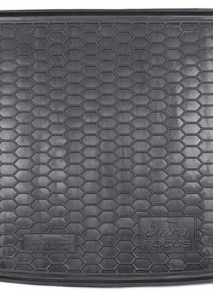 Коврик в багажник ford focus sw 2005-, 111593 avto-gumm