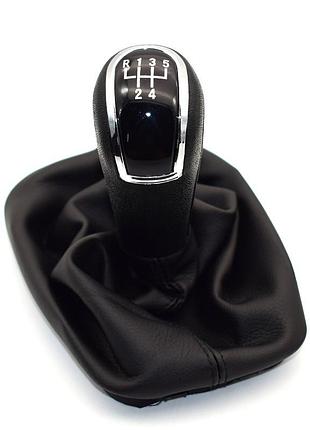 Чехол рычага кпп skoda fabia/roomster 2007-2010, + ручка 5 передач кпп, avtm, 110767902